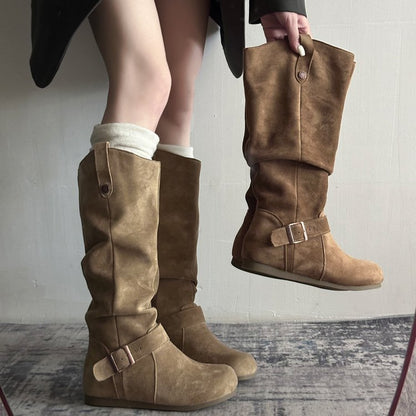 Mya - Flat Sole Orthopedic Boots