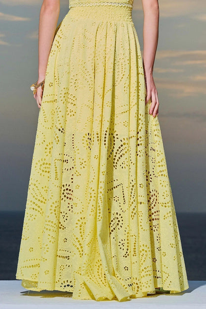 Linda | Women’s Flowy Eyelet Set Dress