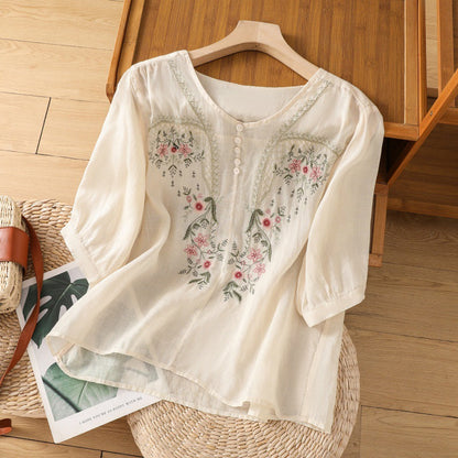 Tamsina™ | Floral Relaxed Blouse