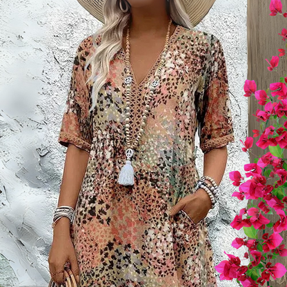 Zara™ | Flattering Boho-Inspired Flattering Dress