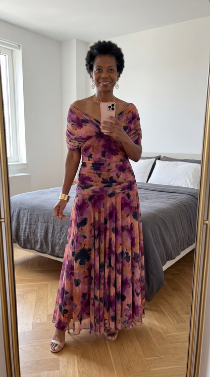 Fiona Maxi Floral Dress