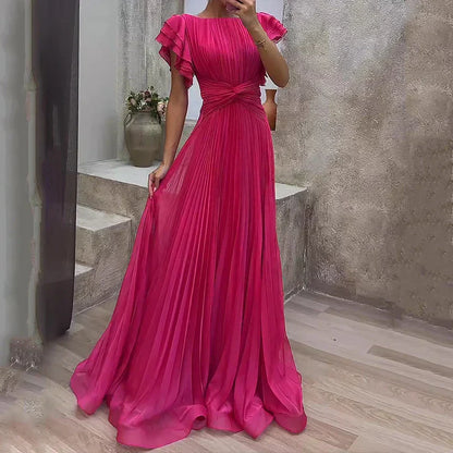 Maya™ | Pleated Evening Dress