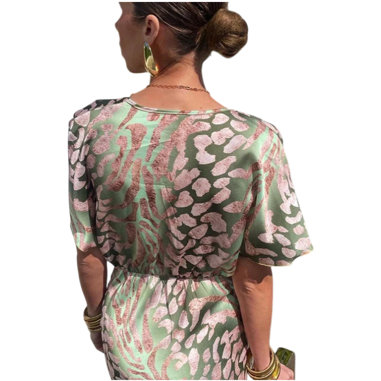 Fleur™ | Elegant Wrap Maxi Dress