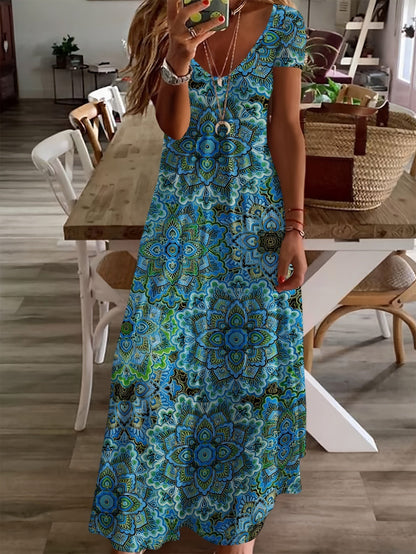Judy | Artistic Tummy-Flattering Dress