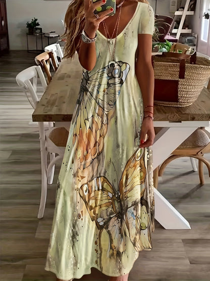 Anna | Artistic Tummy-Flattering Dress