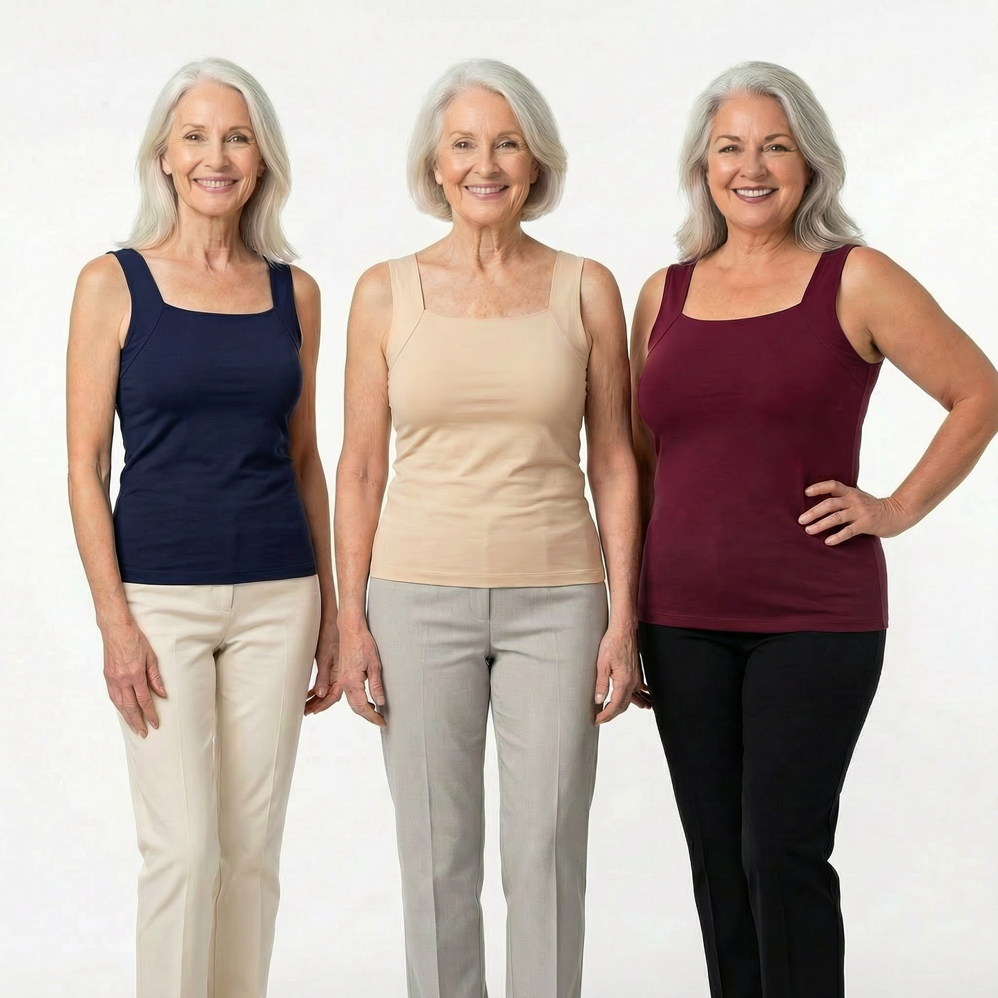 Elegant Comfort Bra Tank Top with Built-In Support | Aurora