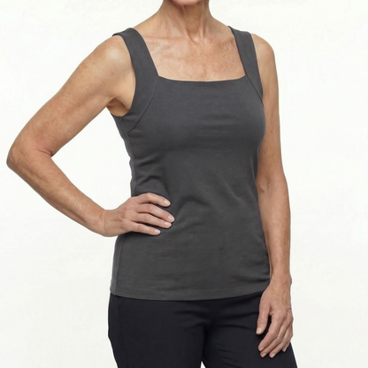 Elegant Comfort Bra Tank Top with Built-In Support | Aurora