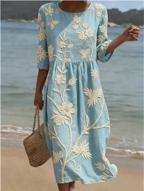 Colin | Elegant Floral Dress
