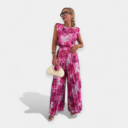 Summer Outfit: Top and Pants Set