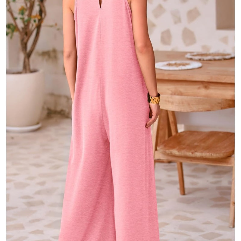 Emma™ | Wide Leg Letur Jumpsuit