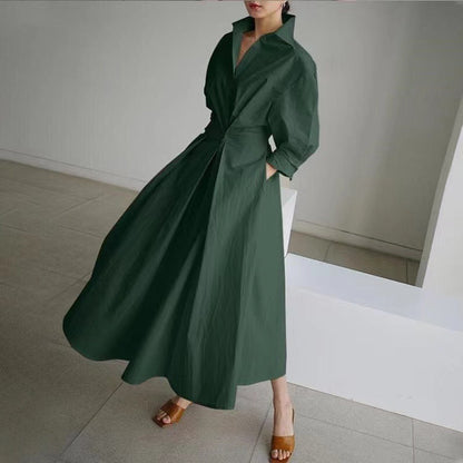 Blythe | Elegant Spring Shirt Dress