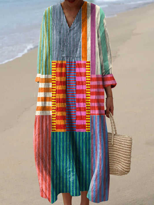 Lobke - Vintage Color Dress
